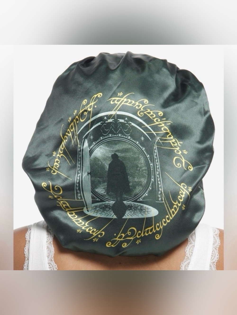 Lord of the Rings Reversible Satin Bonnet- New